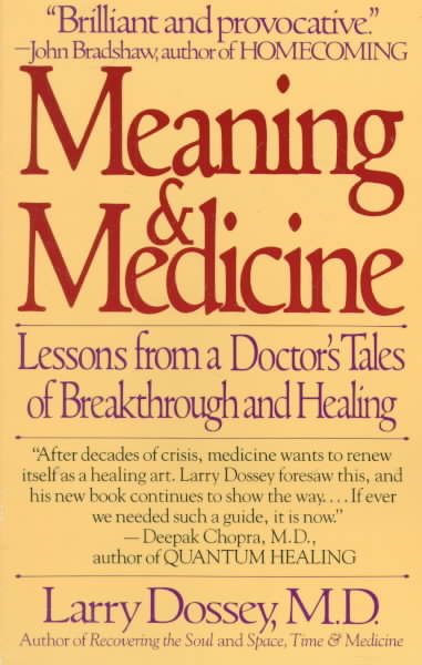 Meaning and Medicine cover