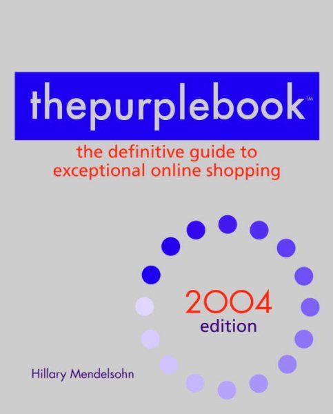 thepurplebook: The Definitive Guide to Exceptional Online Shopping cover