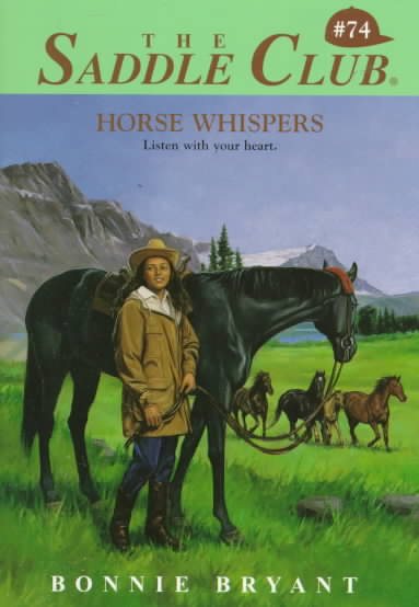 Horse Whispers (The Saddle Club, Book 74) cover