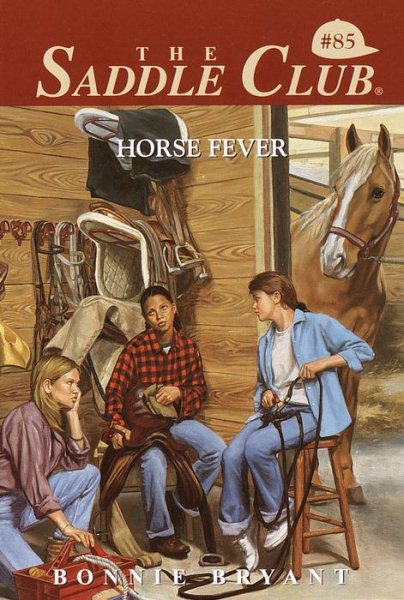 Horse Fever (Saddle Club #85) cover