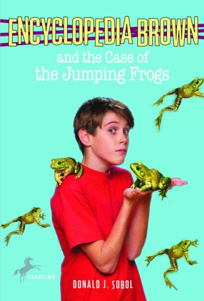 Encyclopedia Brown and the Case of the Jumping Frogs cover