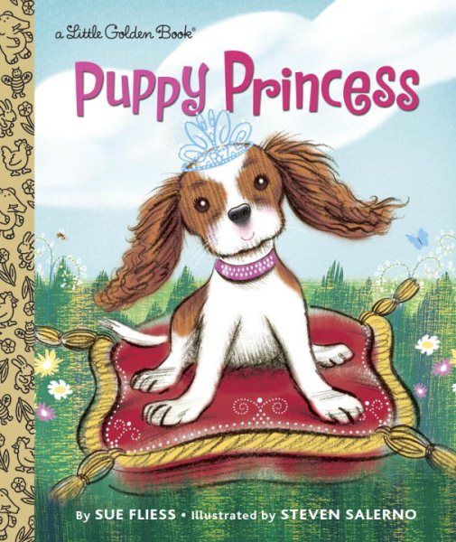 Puppy Princess (Little Golden Book) cover
