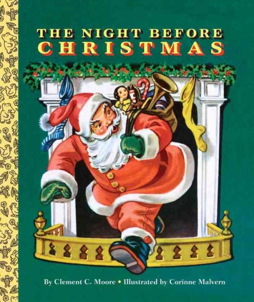 The Night Before Christmas (Big Golden Board Book) cover