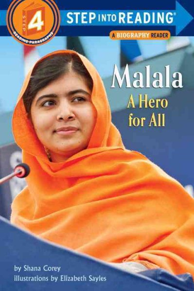 Malala: A Hero for All (Step into Reading) cover