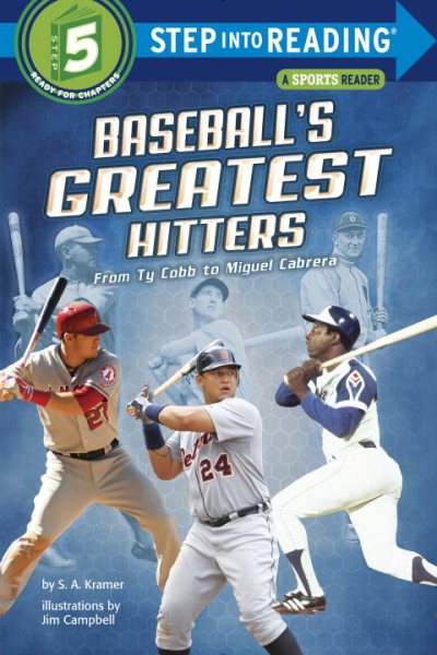 Baseball's Greatest Hitters: From Ty Cobb to Miguel Cabrera (Step into Reading) cover