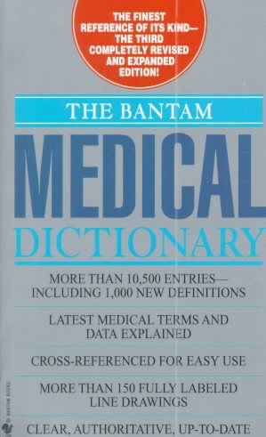 The Bantam Medical Dictionary: Third Revised Edition cover