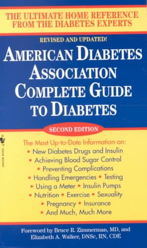 American Diabetes Association Complete Guide to Diabetes cover