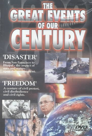 Great Events of Our Century - Disaster/Freedom cover