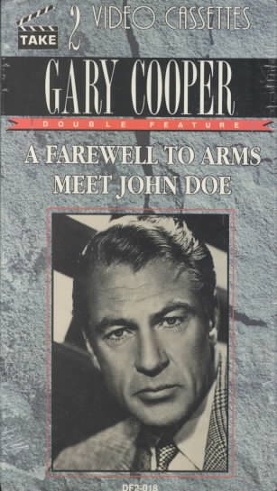 Gary Cooper: Farewell to Arms & Meet John Doe [VHS] cover