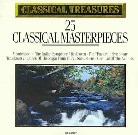 Classical Treasures: 25 Classic Masterpieces cover