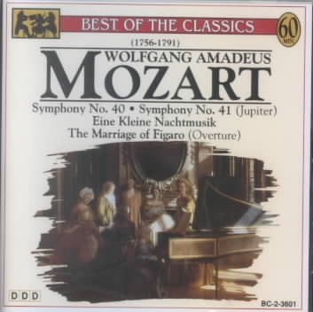 Mozart: Best of the Classics cover
