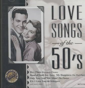 Love Songs of the 50's cover