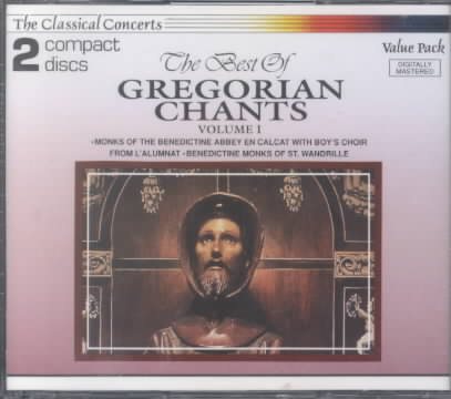 The Best of Gregorian Chants, Volume 1 cover