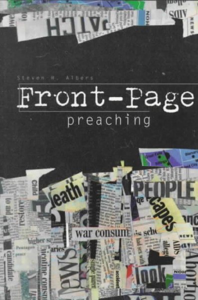 Front-Page Preaching cover