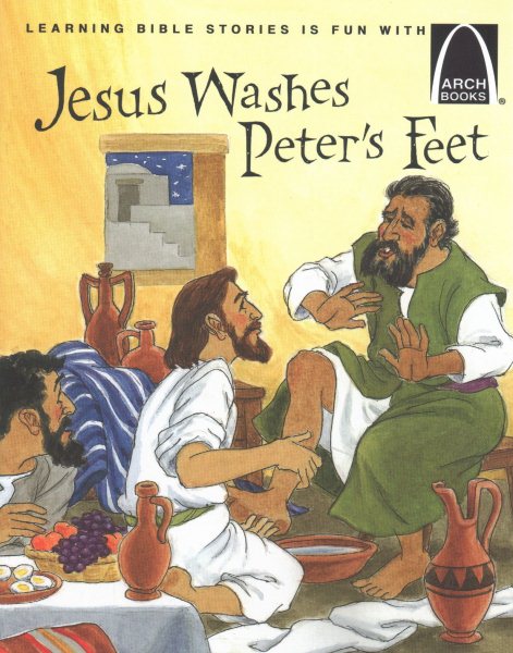 Jesus Washes Peter's Feet - Arch Books cover
