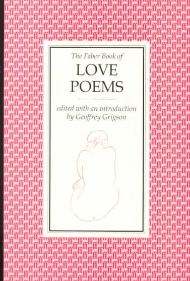 The Faber Book of Love Poems cover