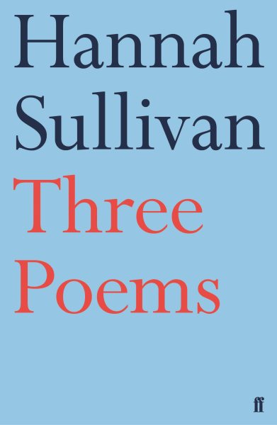 Three Poems (Faber Poetry) cover