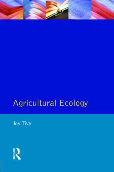 Agricultural Ecology cover