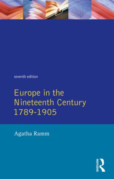 Europe in the Nineteenth Century 1789-1905 (Europe in the Twentieth Century) cover