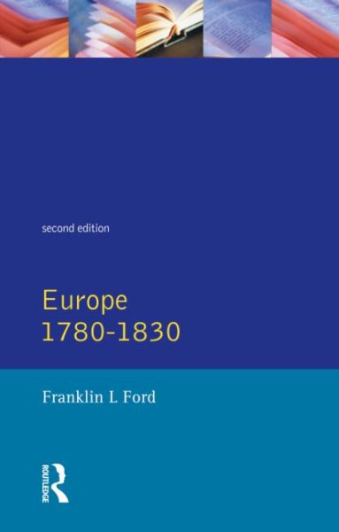 Europe 1780 - 1830, (2nd Edition) (General History Of Europe) cover