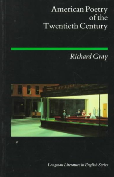 American Poetry of the Twentieth Century (Longman Literature in English Series) cover