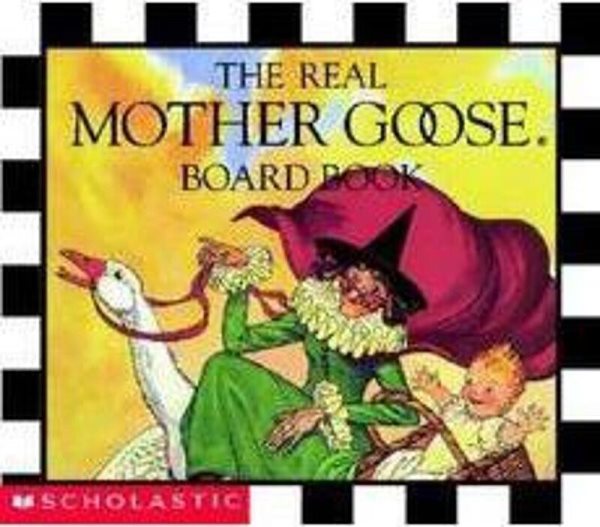 The Real Mother Goose Board Book cover