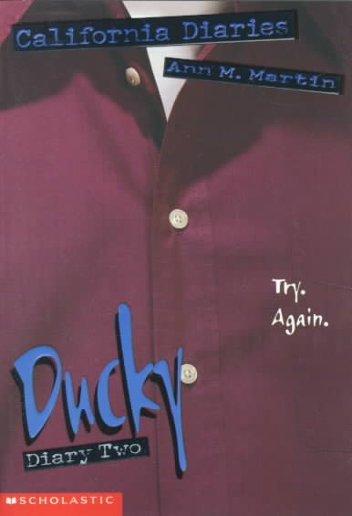 Ducky, Diary Two (California Diaries, No. 10) cover