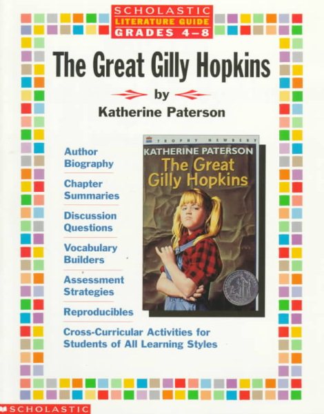 Literature Guide: The Great Gilly Hopkins (Grades 4-8) cover