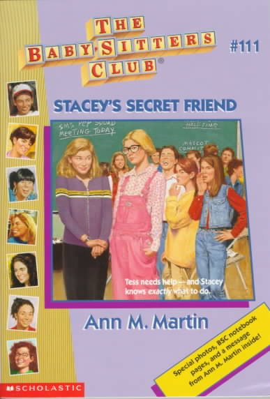 Stacey's Secret Friend (Baby-sitters Club) cover