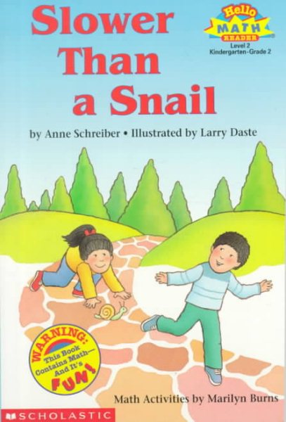 Slower Than a Snail (Hello Math Reader-Level 2) cover