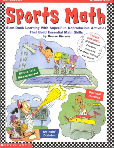 Sports Math (Grades 4-8) cover