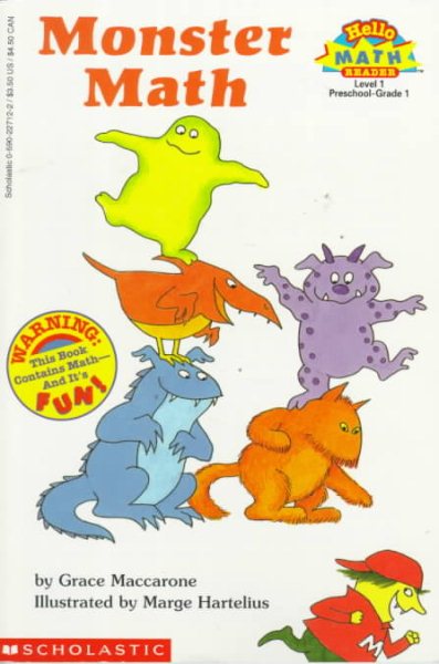 Monster Math (Scholastic Reader, Level 1) cover