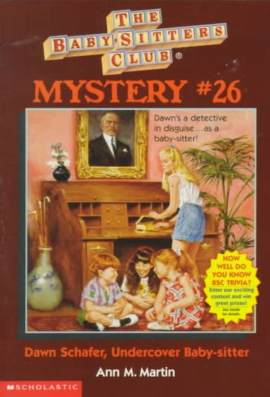 Dawn Schafer, Undercover Baby-Sitter (Baby-sitters Club Mystery) cover