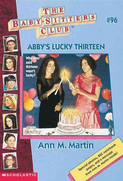 Abby's Lucky Thirteen, Collector's Edition (Baby-Sitters Club, No. 96) cover