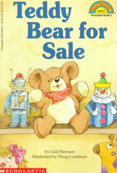 Teddy Bear For Sale (level 1) (Hello Reader) cover