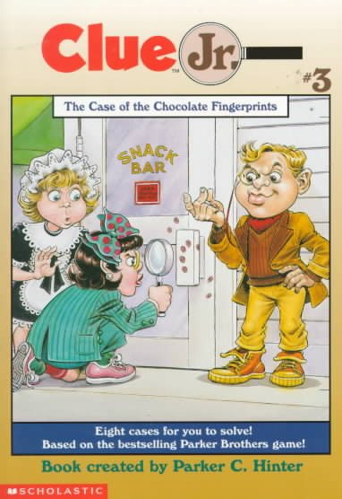 The Case of the Chocolate Fingerprints (Clue Jr. #3) cover