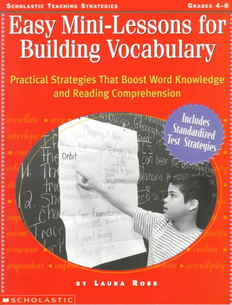 Easy Mini-Lessons for Building Vocabulary (Grades 4-8) cover