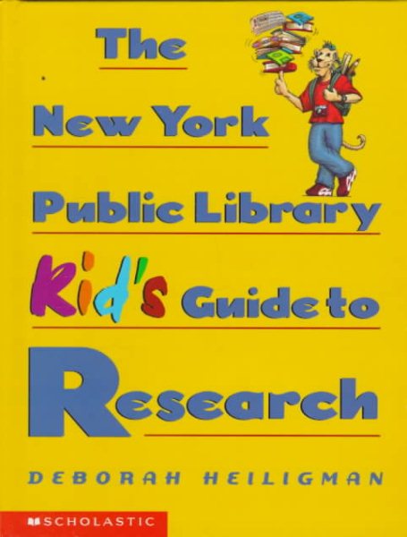 The New York Public Library Kid's Guide to Research cover
