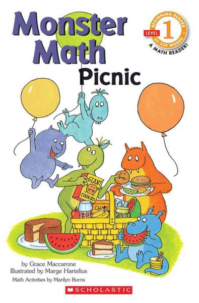 Scholastic Reader Level 1: Monster Math Picnic cover