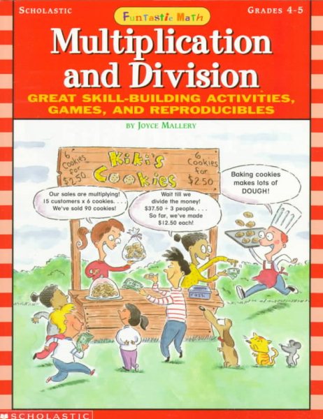 Funtastic Math! Multiplications and Divisions (Grades 4-5) cover