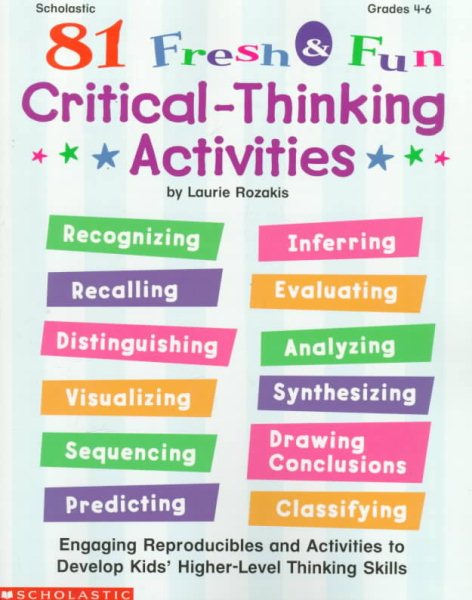 81 Fresh & Fun Critical-Thinking Activities (Grades 4-6) cover