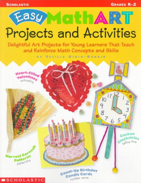 Easy MathART Projects and Activities (Grades K-2) cover