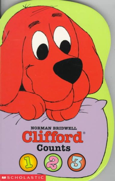 Clifford Counts 1, 2, 3 Board Book cover