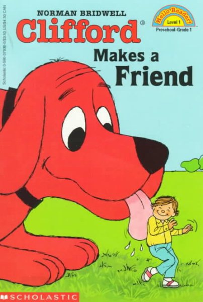 Clifford Makes a Friend (Hello Reader, Level 1) cover