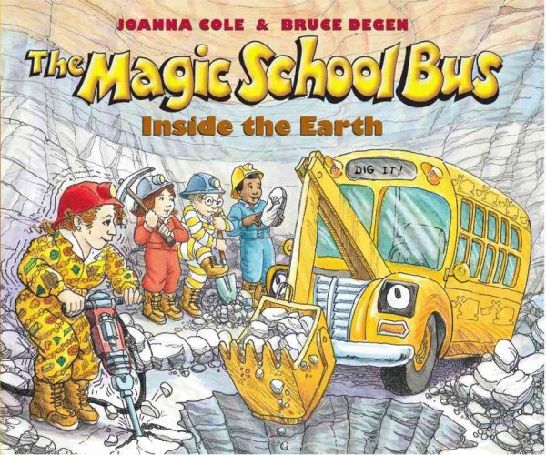 Inside The Earth (Magic School Bus) cover