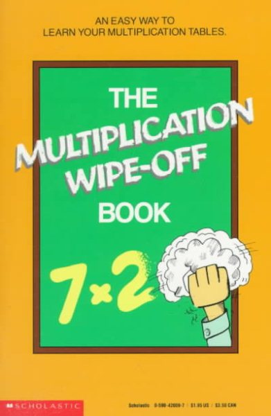 Multiplication Wipe-Off Book cover