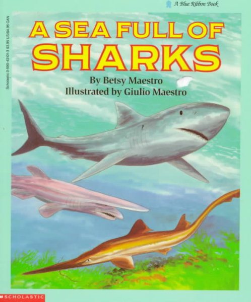 A Sea Full of Sharks (Blue Ribbon Book) cover