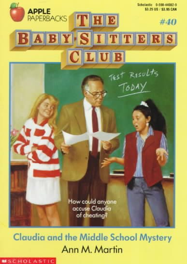 Claudia and the Middle School Mystery (Baby-Sitters Club, 40) cover