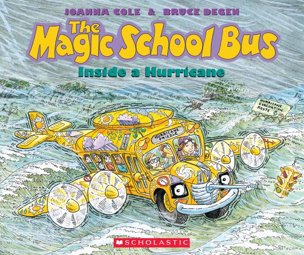 The Magic School Bus Inside A Hurricane cover