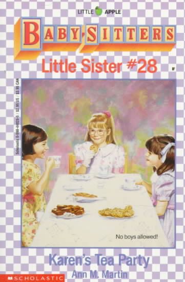 Karen's Tea Party (Baby-Sitters Little Sister, 28) cover